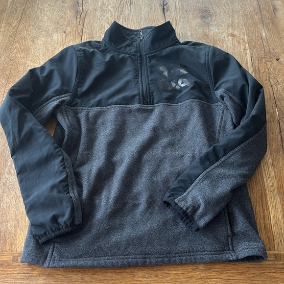 Under Armour quarter zip pullover jacket boys xlarge - Picture 1 of 6